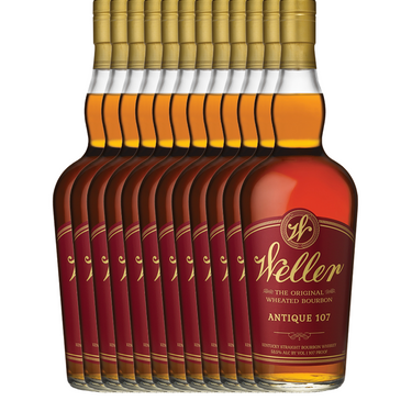 W.L. Weller Antique 107 Bourbon Whiskey 12-pack