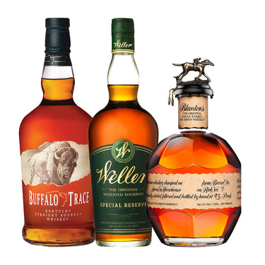 Buffalo Trace, Weller Special Reserve, Blanton's Bourbon Bundle