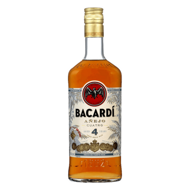 Bacardi Anejo Cuatro 4 Year Gold Rum