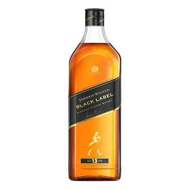 Johnnie Walker Black Label Blended Scotch Whisky | 1.75 Liter