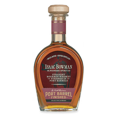 Isaac Bowman Port Barrel Finished Bourbon Whiskey