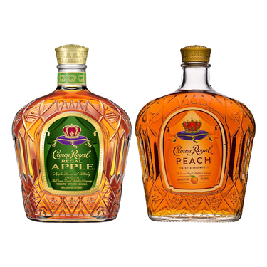 Crown Apple & Crown Peach Whisky Bundle