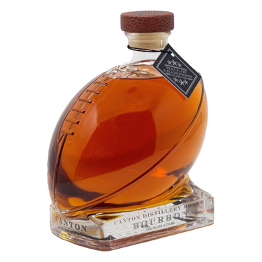 Canton Distillery Football Bourbon Whiskey