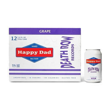 Happy Dad Hard Seltzer Grape 12 Pack