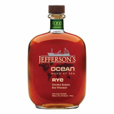 Jefferson's Ocean Aged at Sea Double Barrel Rye Whiskey