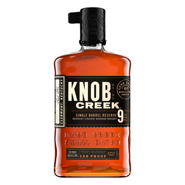 Knob Creek 9 Year Old Single Barrel Reserve Bourbon Whiskey