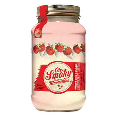 Ole Smoky Moonshine White Chocolate Strawberry Cream