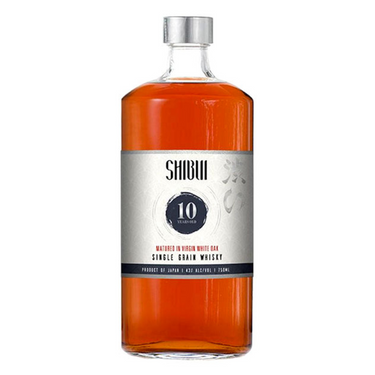 Shibui 10 Year Virgin White Oak Single Grain Japanese Whisky